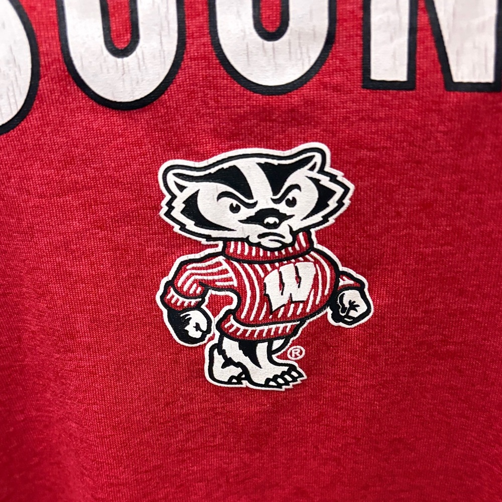 Wisconsin Women's Red Tank Top - Picture 3 of 9